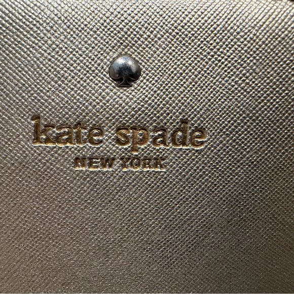 Kate Spade Metallic Gold Crossbody Bag - Picture 4 of 10